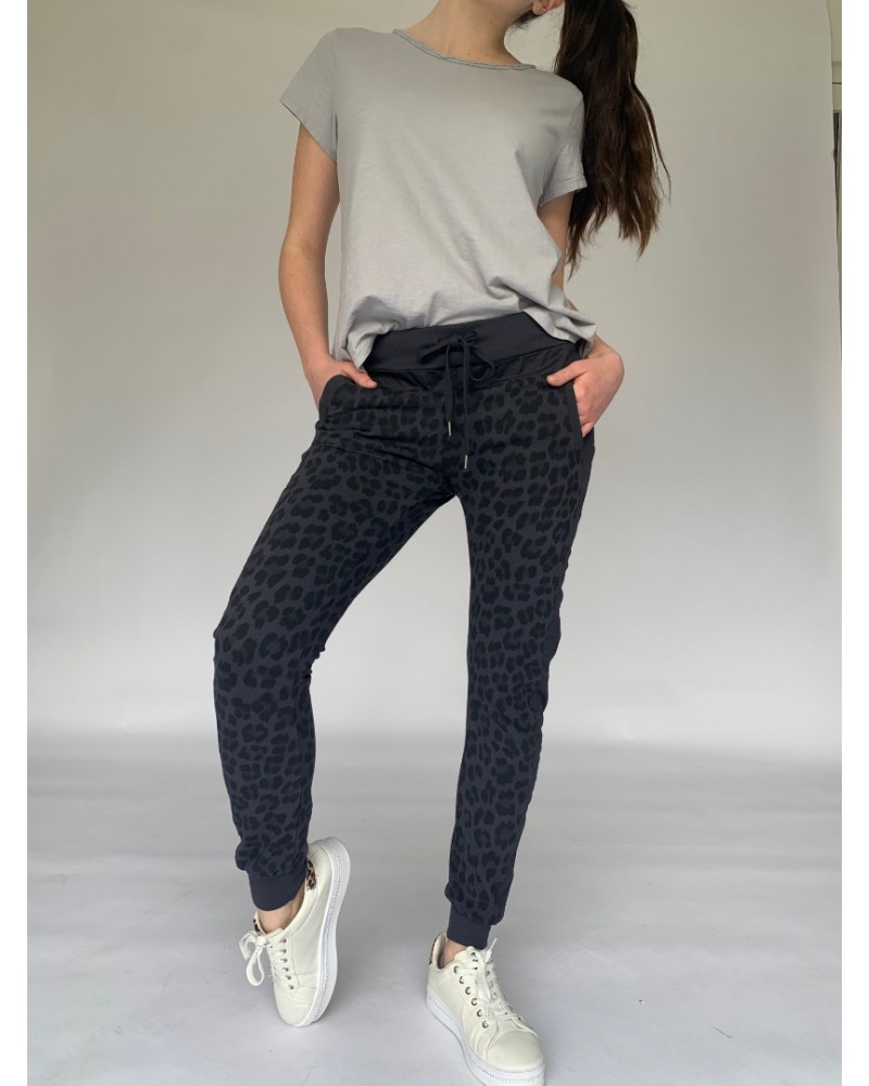 Abstract Joggers Grey