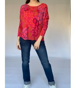 Red Reptile Easy Jersey Top