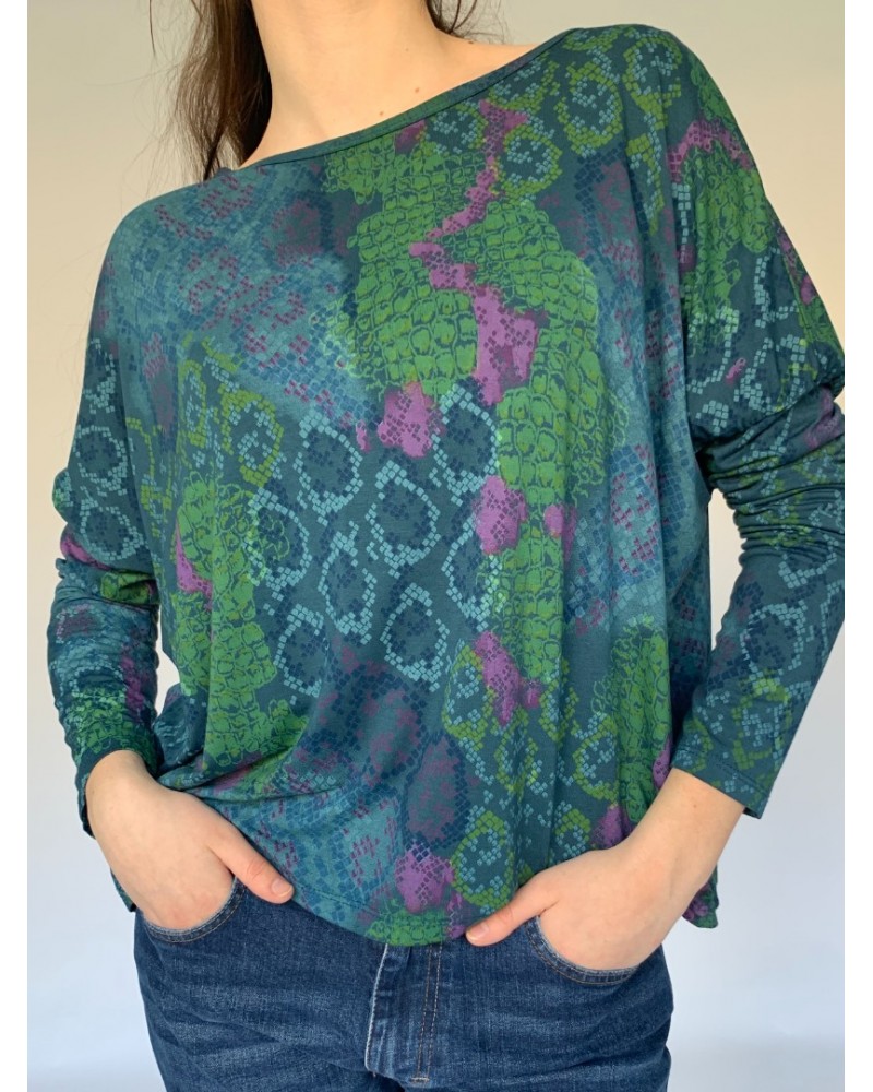 Green Reptile Easy Jersey Top