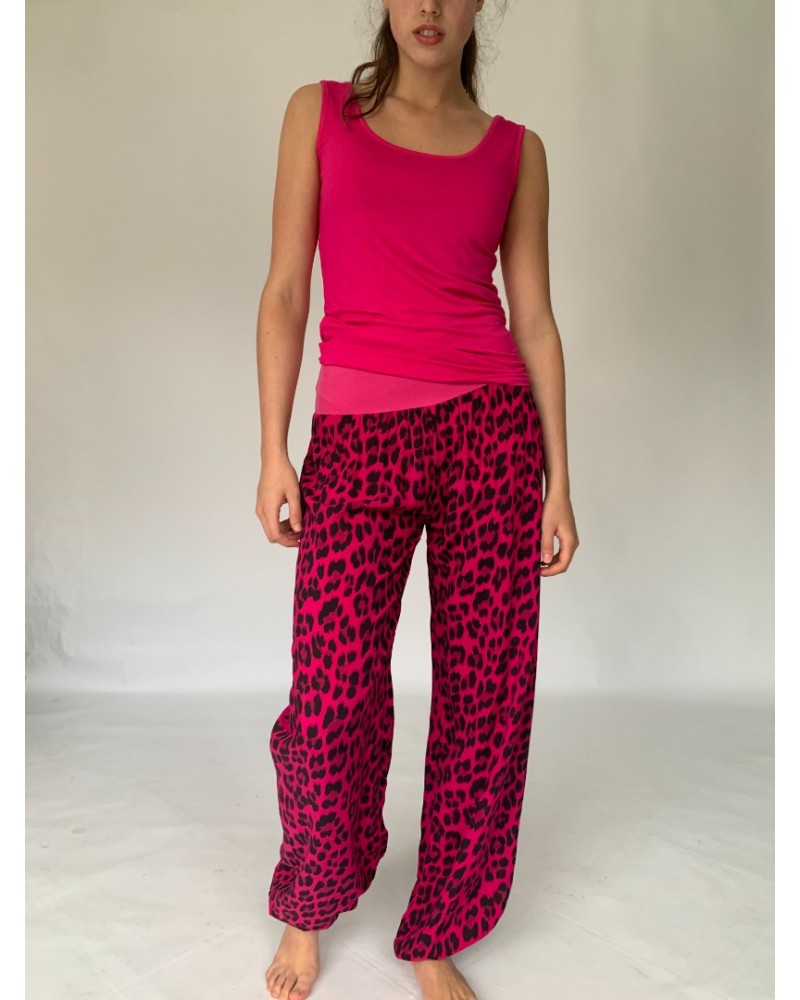 Pink Abstract Slouchies 