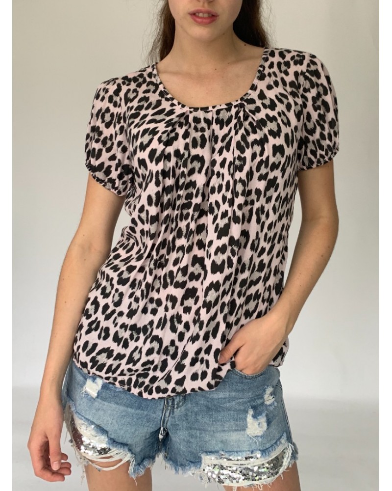 Light Pink Abstract Easy Top 