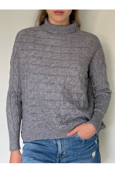 Cable knit Grey