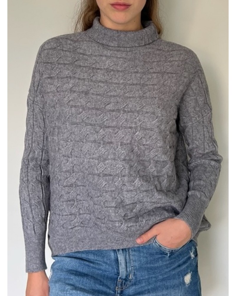 Cable knit Grey