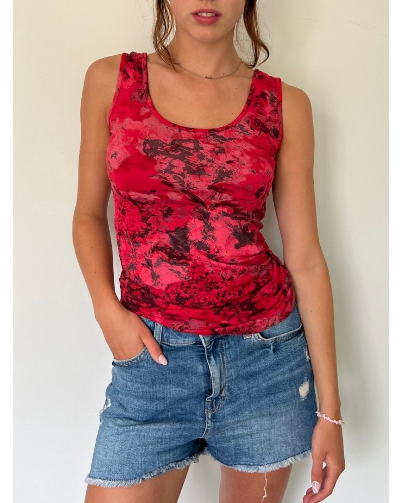Red Woodland Vest