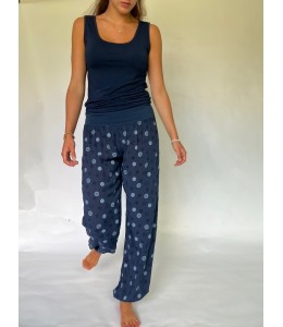 Navy Dots Slouchies