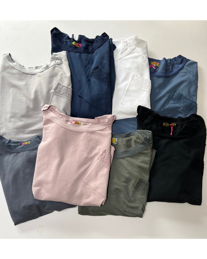 Lace Sweatshirt Colours